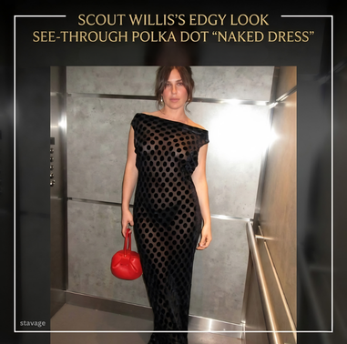 Scout Willis's Edgy Grammy Look 2026